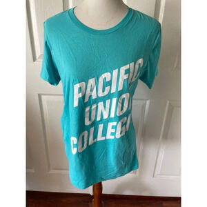 Pacific Union College Womens T Shirt Sz XL Spellout School Angwin Napa Valley